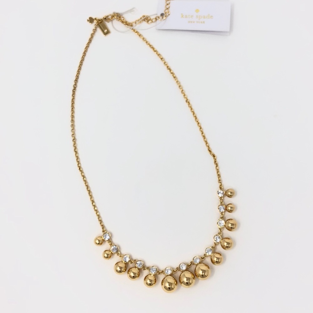 NWT Kate Spade Golden Girl Mini Necklace